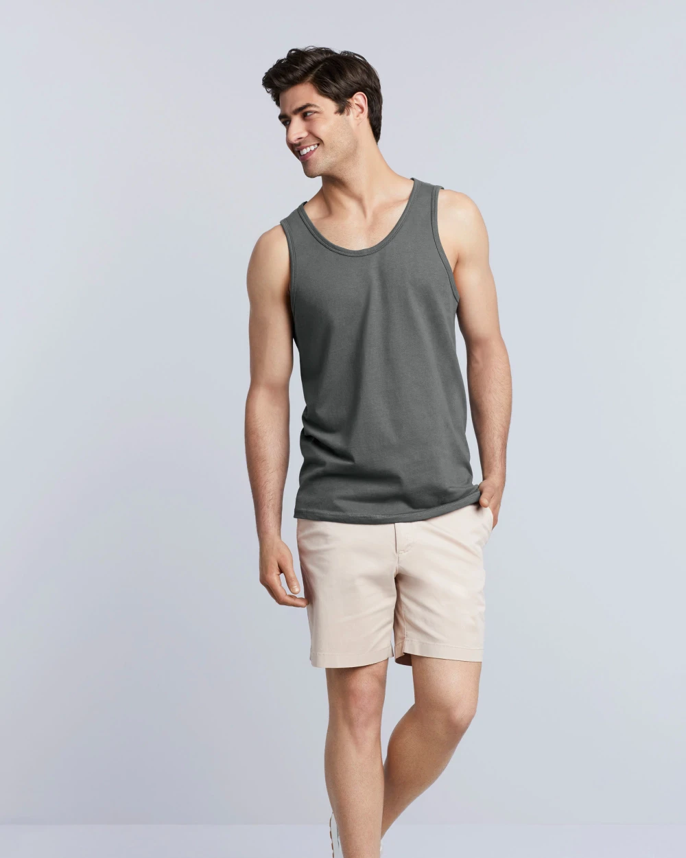 T-shirts GILDAN Softstyle® Euro Fit Adult Tank Top voor bedrukking &amp; borduring