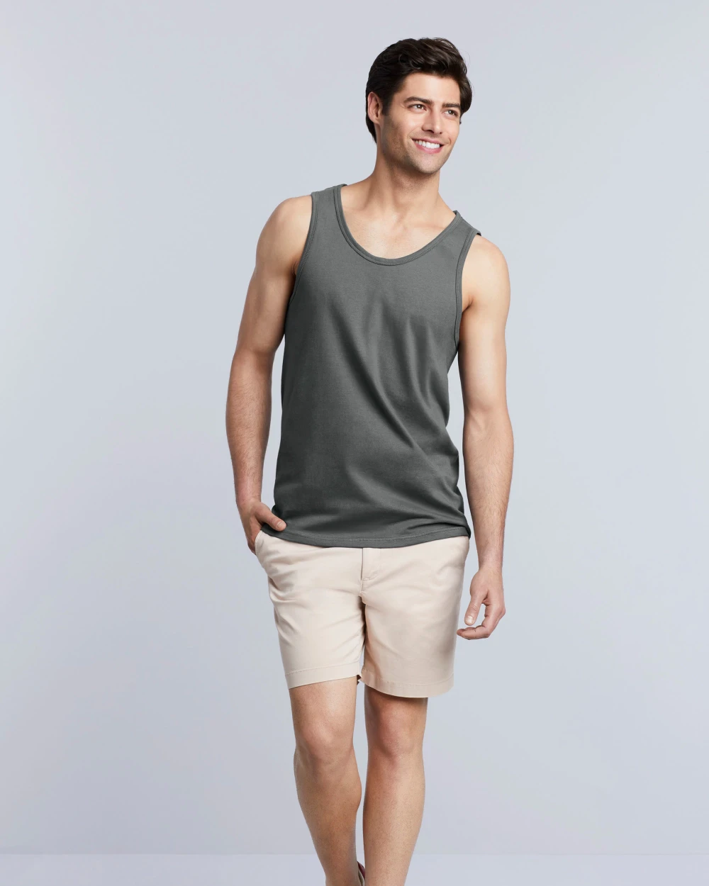 T-shirts GILDAN Softstyle® Euro Fit Adult Tank Top voor bedrukking &amp; borduring