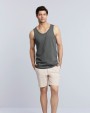 GILDAN Softstyle Euro Fit Adult Tank Top T-Shirts personalisierbar