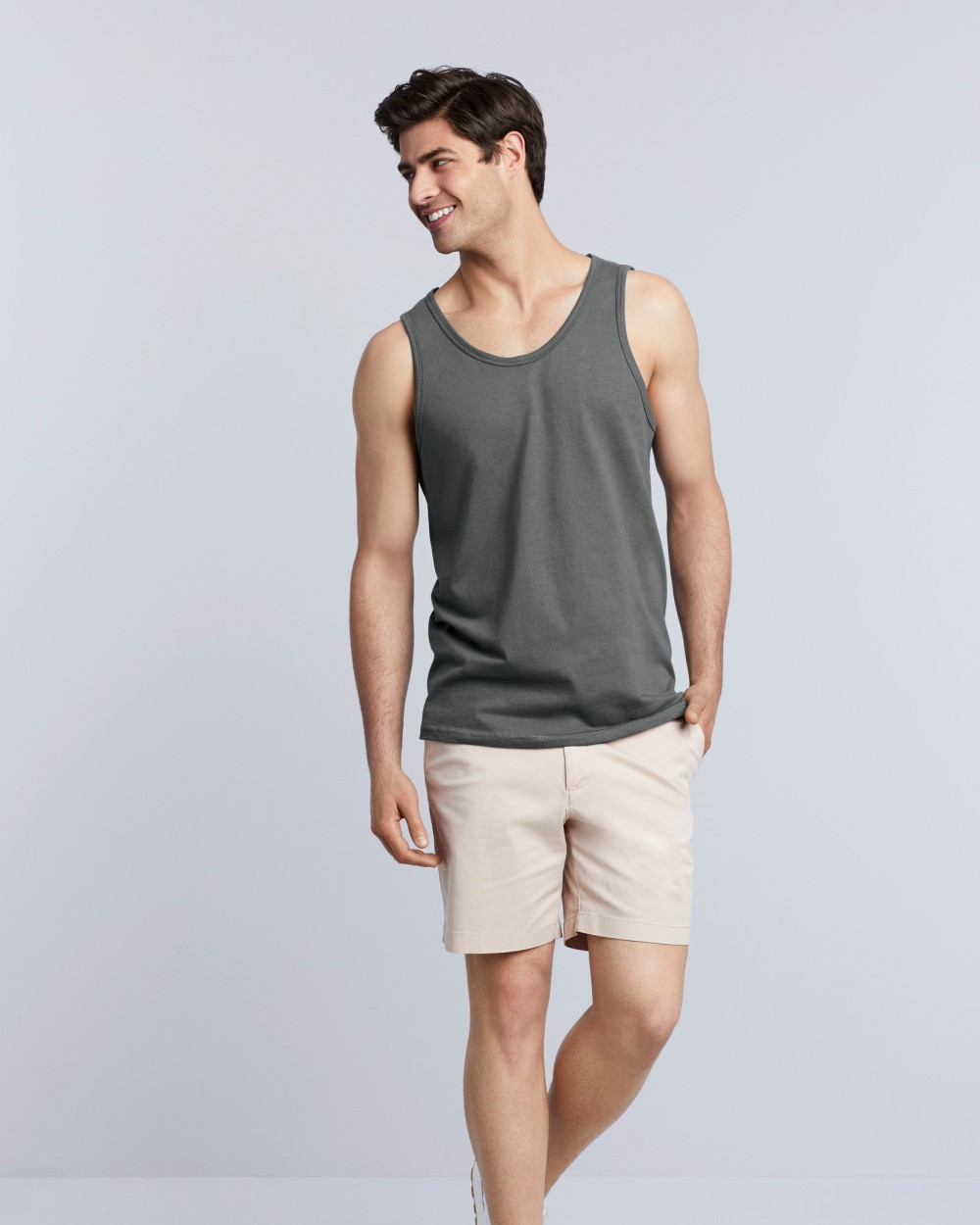 T-shirts GILDAN Softstyle® Euro Fit Adult Tank Top voor bedrukking &amp; borduring