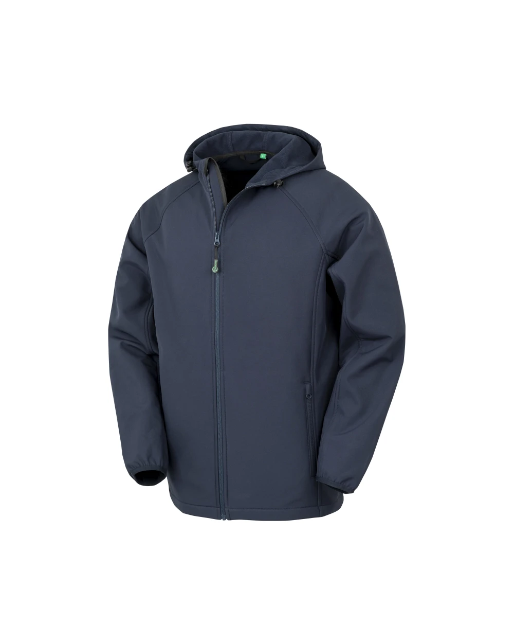 Softshells RESULT 3-laagse gerecycleerde softshell met capuchon voor heren voor bedrukking &amp; borduring
