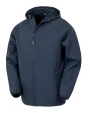RESULT Recycelte 3-Lagen-Softshelljacke für Herren mit Kapuze Softshells personalisierbar