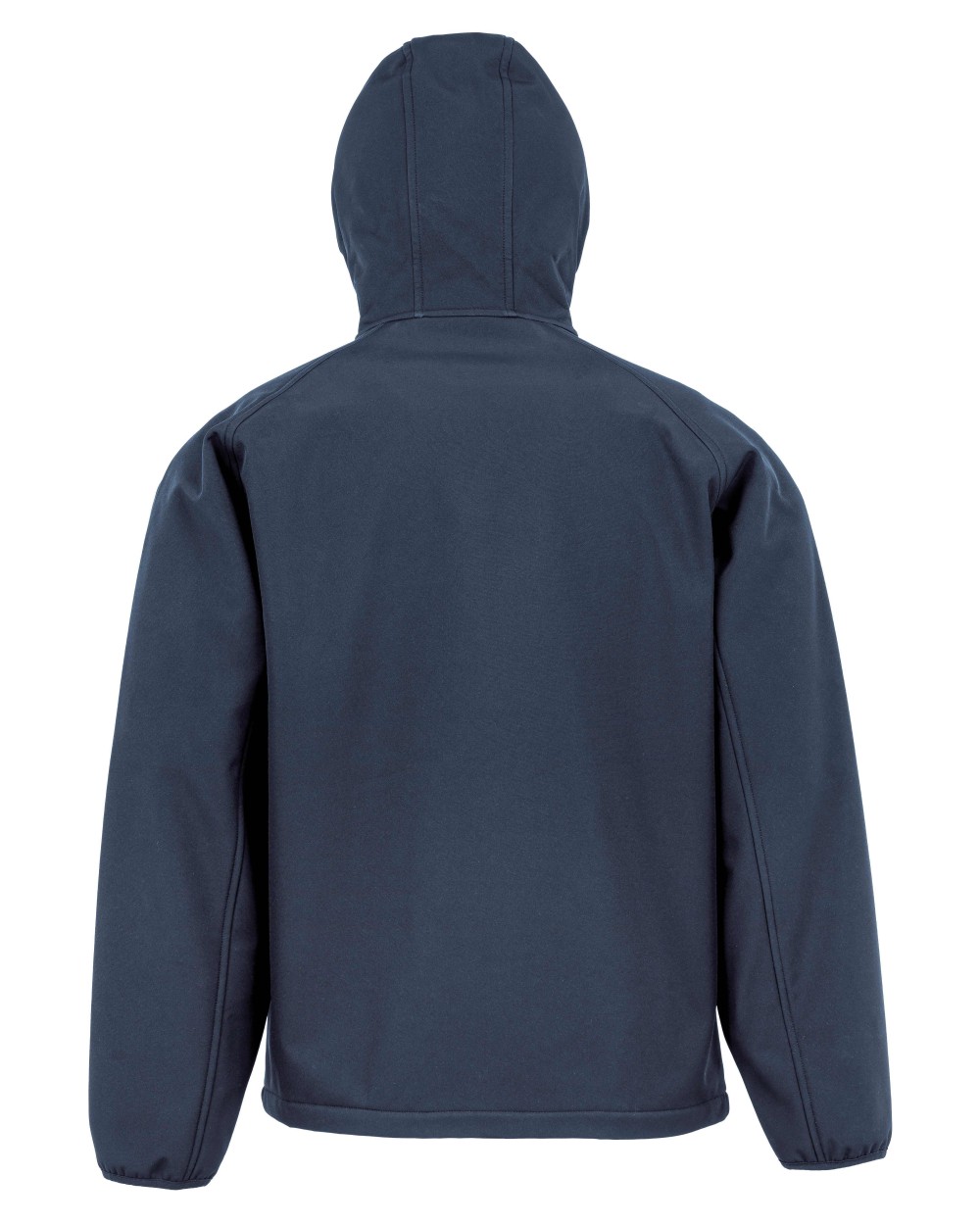 Softshells RESULT 3-laagse gerecycleerde softshell met capuchon voor heren voor bedrukking &amp; borduring
