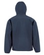 Softshells RESULT 3-laagse gerecycleerde softshell met capuchon voor heren voor bedrukking &amp; borduring