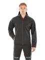 Softshells à personnaliser RESULT Veste softshell recyclée 3 couches à capuche homme 