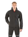 Softshells à personnaliser RESULT Veste softshell recyclée 3 couches à capuche homme 