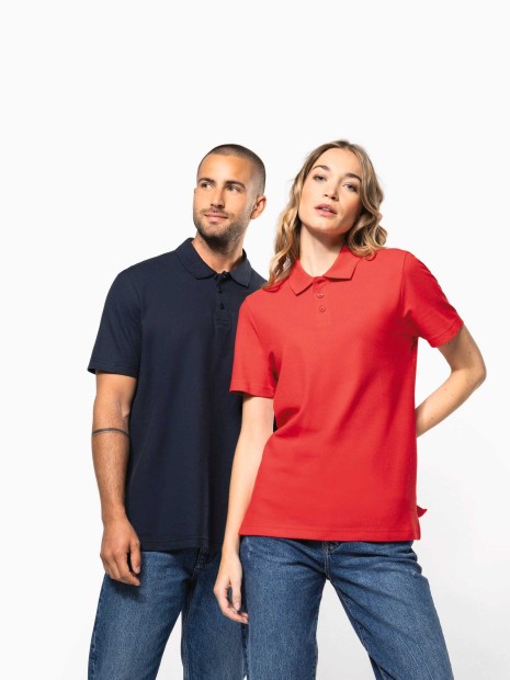 Polos à personnaliser KARIBAN Polo piqué unisexe 