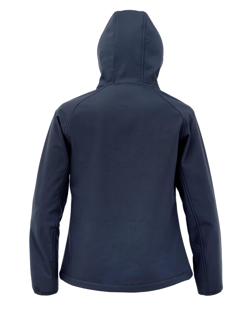 Softshells RESULT 3-laagse gerecycleerde softshell met capuchon voor dames voor bedrukking &amp; borduring