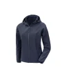 Softshells RESULT 3-laagse gerecycleerde softshell met capuchon voor dames voor bedrukking &amp; borduring