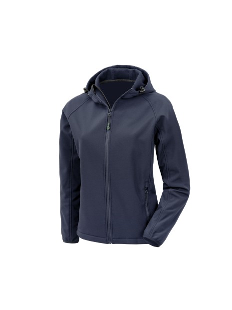 RESULT Veste softshell recyclée 3 couches à capuche femme /api/colors/bff4746c-be60-4de0-8a3e-9dbc89c184c1 personnalisable