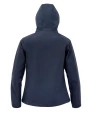 Softshells personnalisable RESULT Veste softshell recyclée 3 couches à capuche femme