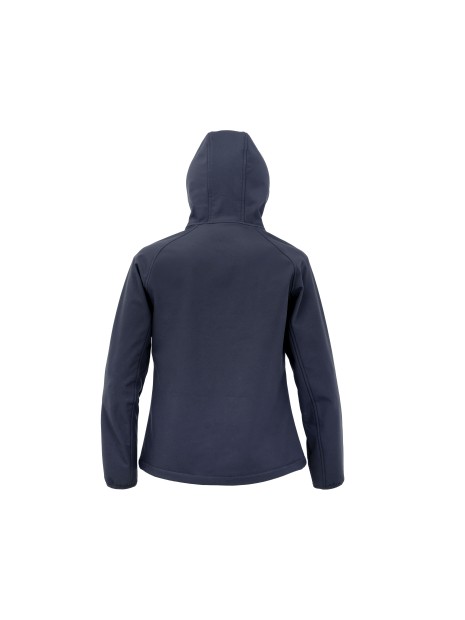 RESULT Veste softshell recyclée 3 couches à capuche femme /api/colors/bff4746c-be60-4de0-8a3e-9dbc89c184c1 personnalisable