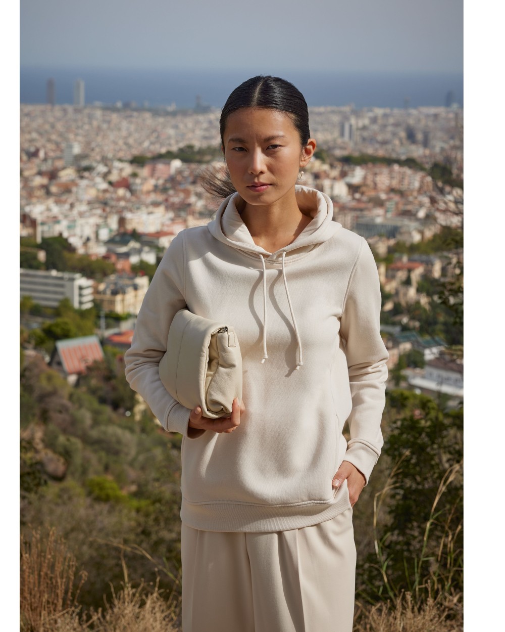 Sweat-shirts personnalisable B&C INSPIRE HOODED /WOMEN