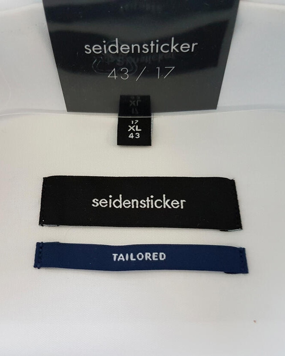 SEIDENSTICKER Seidensticker Shaped Fit 1/2 Business Kent Hemden personalisierbar