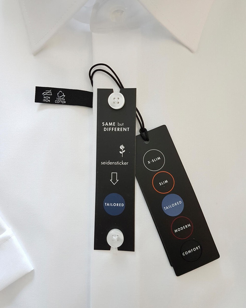 Chemises personnalisable SEIDENSTICKER Seidensticker Shaped Fit 1/2 Business Kent