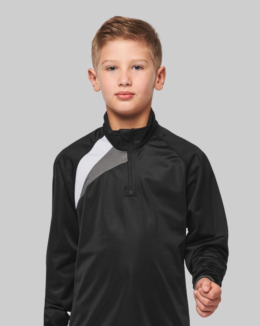 Sweaters & hoodies PROACT Kindertrainingsweater Met Ritskraag voor bedrukking &amp; borduring