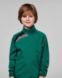 PROACT Kinder Trainings-Sweatshirt mit 1/4 Reißverschluss Sweatshirts personalisierbar