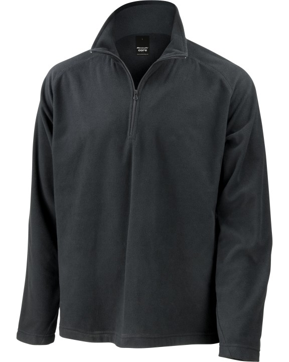 Laines polaires personnalisable RESULT Micropolaire col zippé