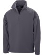 Laines polaires personnalisable RESULT Micropolaire col zippé
