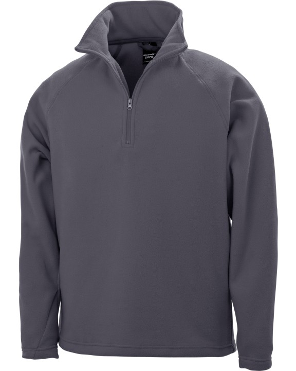 Laines polaires personnalisable RESULT Micropolaire col zippé
