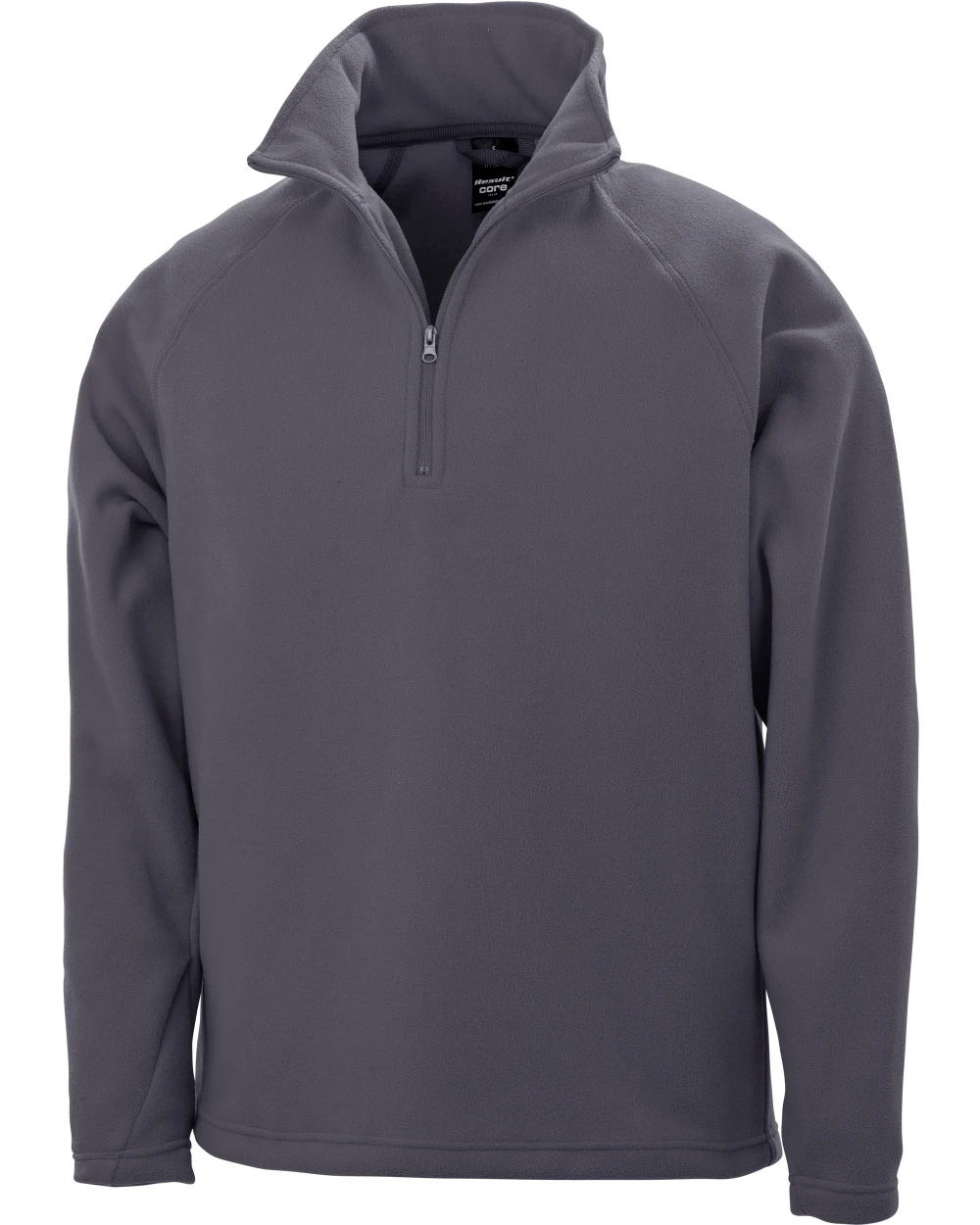 Laines polaires personnalisable RESULT Micropolaire col zippé