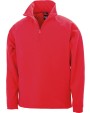 Laines polaires personnalisable RESULT Micropolaire col zippé