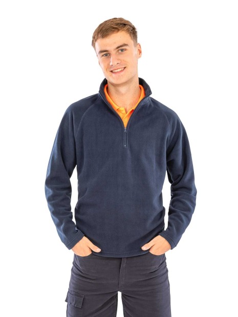 Laines polaires à personnaliser RESULT Micropolaire col zippé 