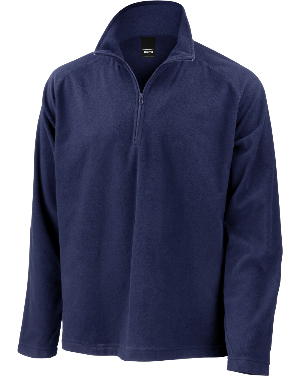 Laines polaires personnalisable RESULT Micropolaire col zippé