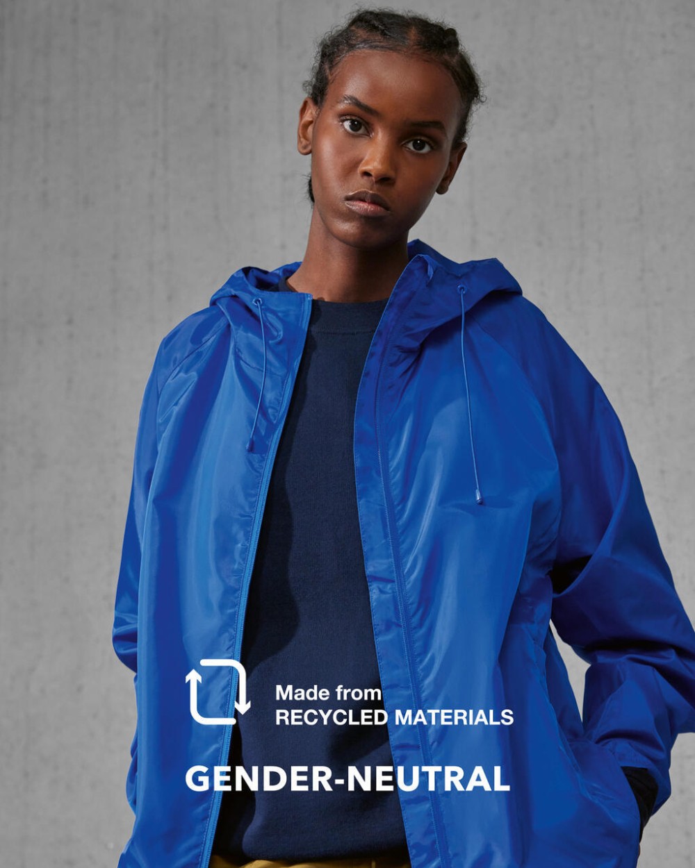 B&C Reset Lined Windbreaker Jacken personalisierbar