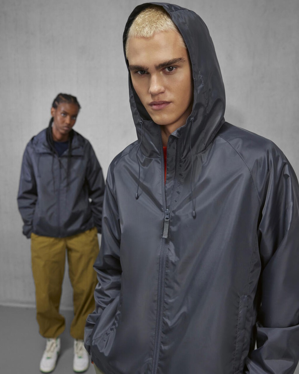 B&C Reset Lined Windbreaker Jacken personalisierbar