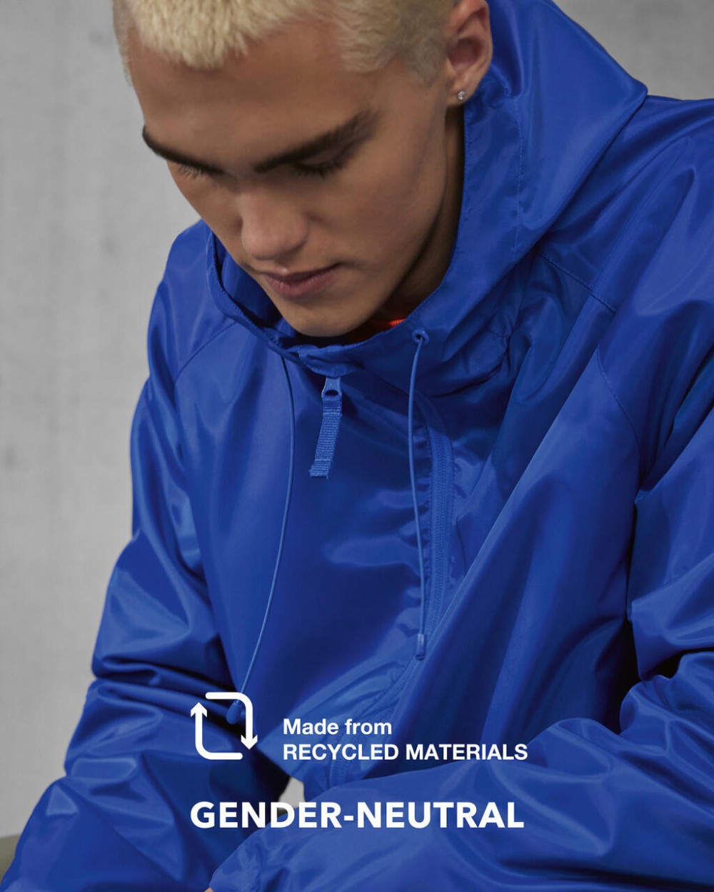 B&C Reset Lined Windbreaker Jacken personalisierbar