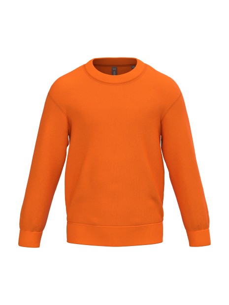 KARIBAN Sweat-shirt col rond enfant /api/colors/d51260d5-b263-4200-988d-ee19f414959e personnalisable
