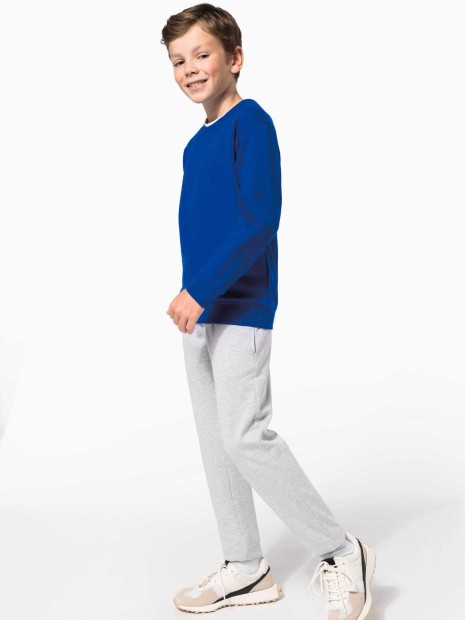 Sweat-shirts à personnaliser KARIBAN Sweat-shirt col rond enfant 