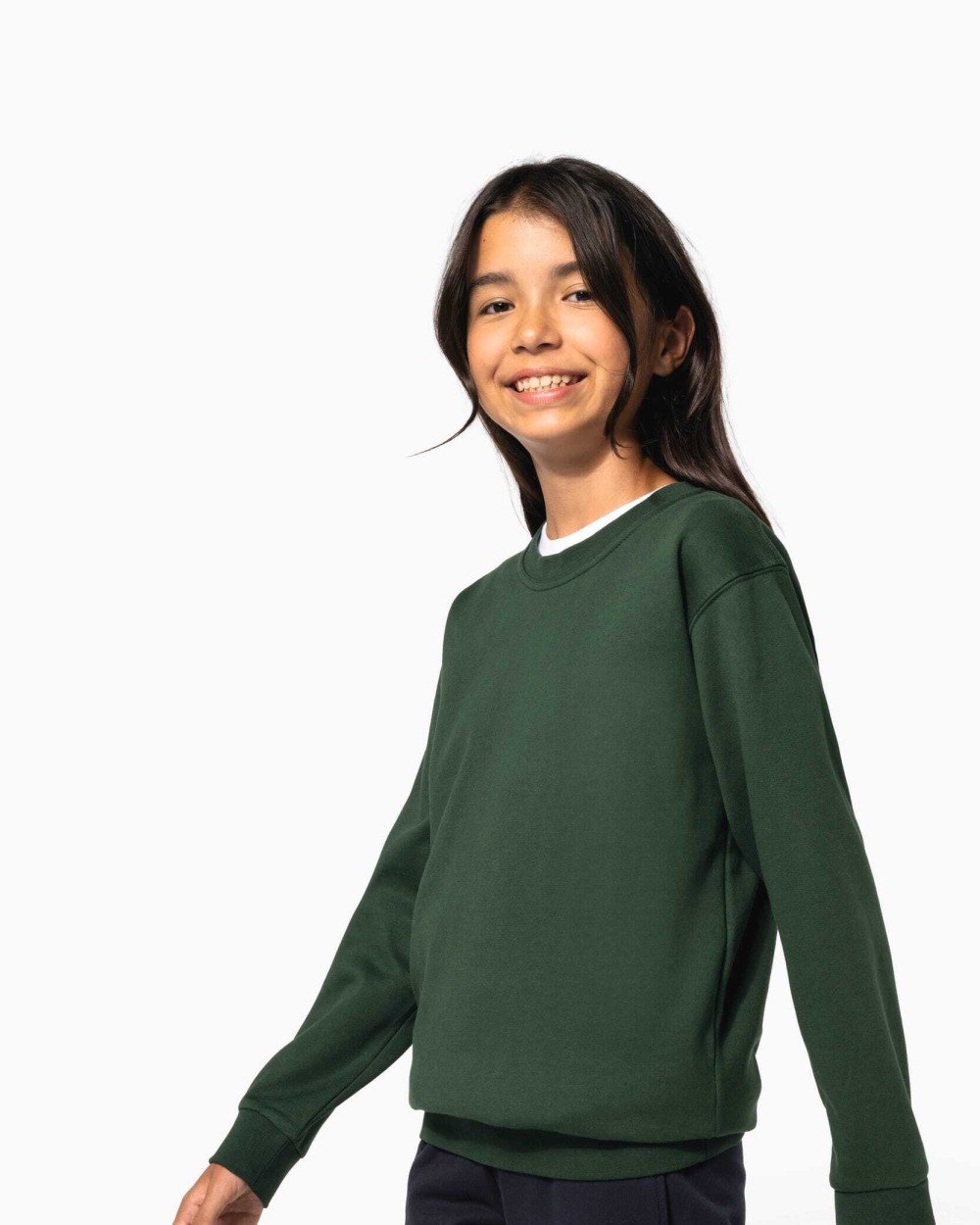 KARIBAN Kinder Rundhals-Sweatshirt Sweatshirts personalisierbar