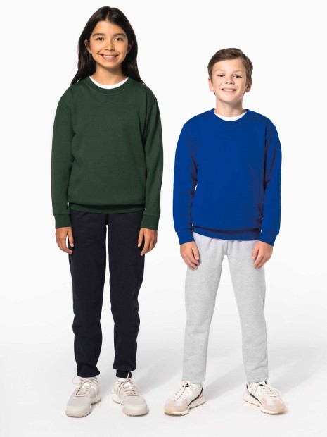 Sweat-shirts à personnaliser KARIBAN Sweat-shirt col rond enfant 