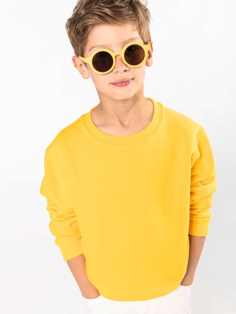 Sweat-shirts à personnaliser KARIBAN Sweat-shirt col rond enfant 