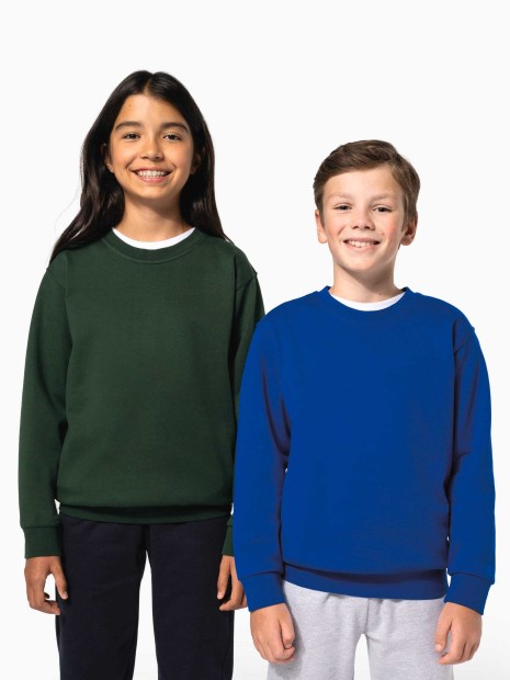 Sweat-shirts à personnaliser KARIBAN Sweat-shirt col rond enfant 