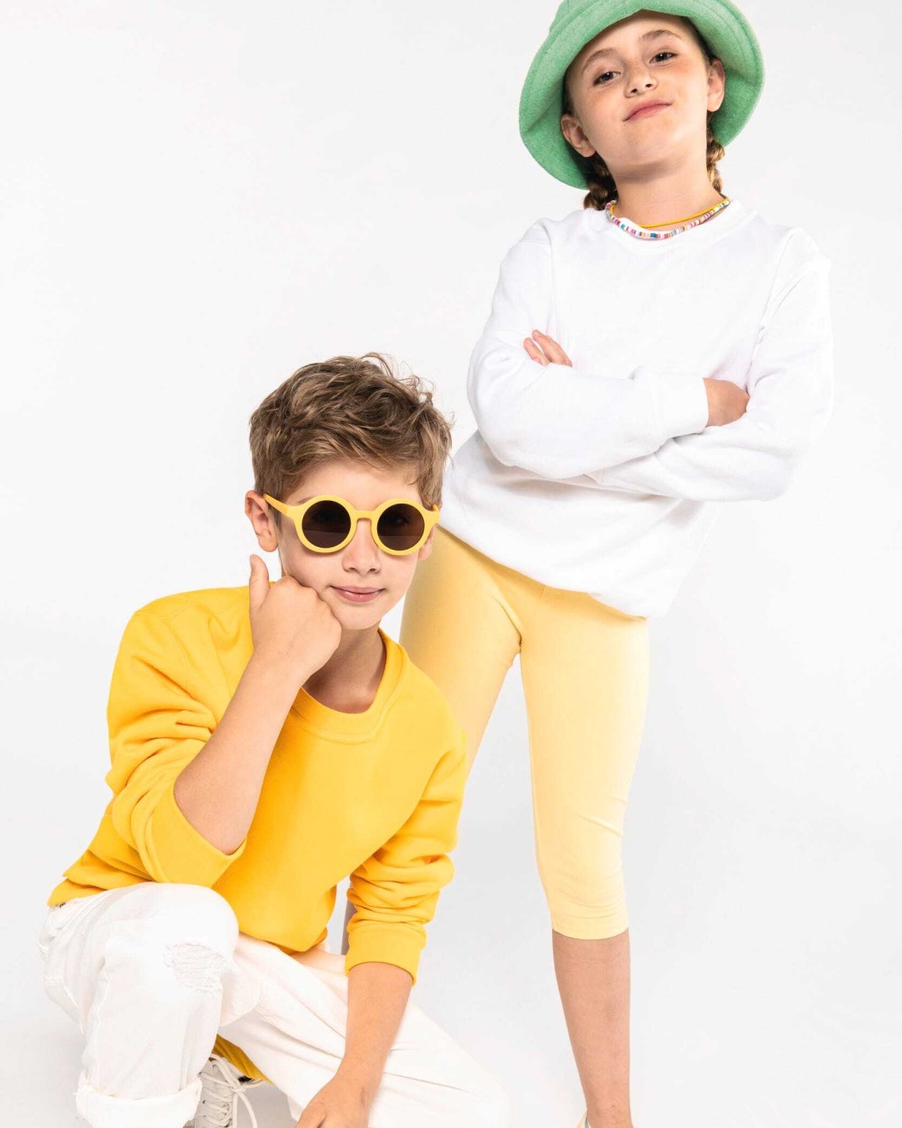 Sweat-shirts personnalisable KARIBAN Sweat-shirt col rond enfant