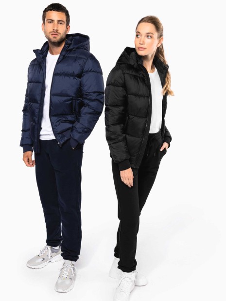 Vestes à personnaliser KARIBAN Veste unisexe ripstop recyclée à capuche 