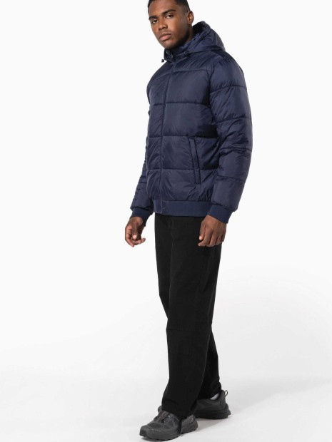 Vestes à personnaliser KARIBAN Veste unisexe ripstop recyclée à capuche 