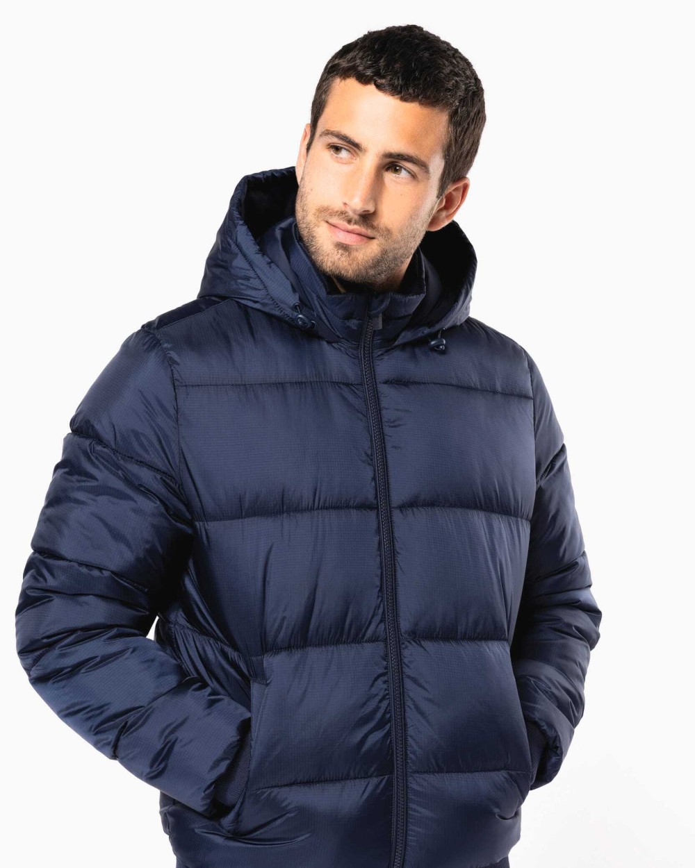 Vestes personnalisable KARIBAN Veste unisexe ripstop recyclée à capuche