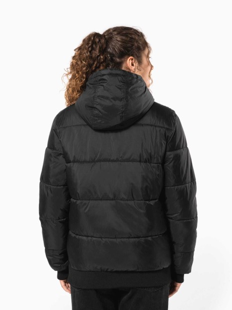 Vestes à personnaliser KARIBAN Veste unisexe ripstop recyclée à capuche 