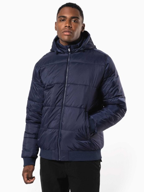 Vestes à personnaliser KARIBAN Veste unisexe ripstop recyclée à capuche 