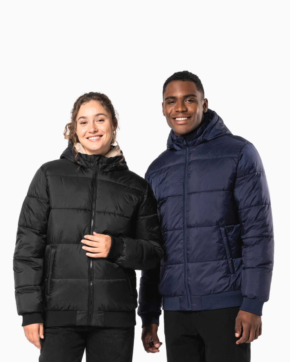 Vestes personnalisable KARIBAN Veste unisexe ripstop recyclée à capuche