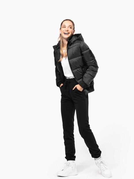 Vestes à personnaliser KARIBAN Veste unisexe ripstop recyclée à capuche 