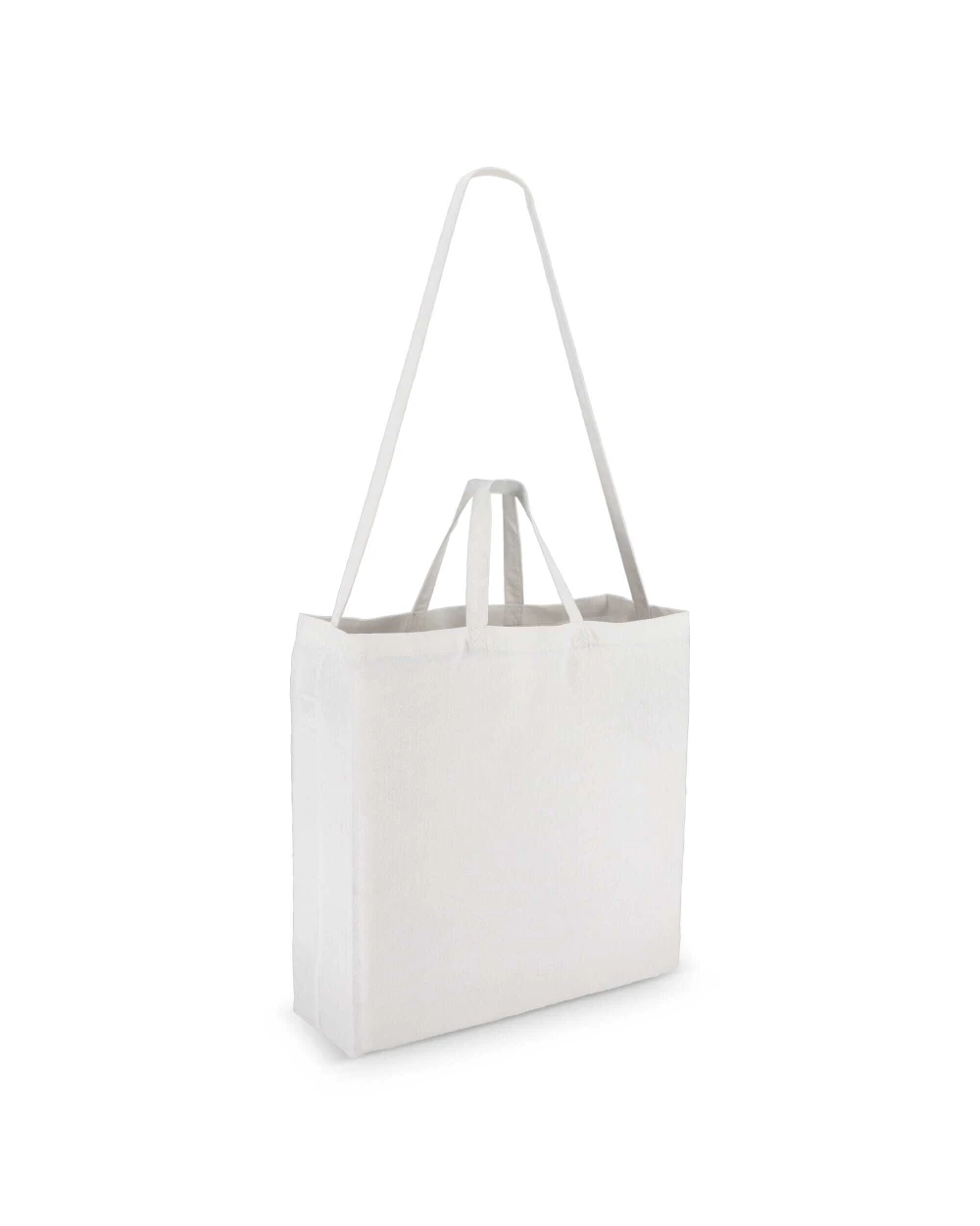 Tote bags 4DO Katoen Tote OEKO-TEX® 40 x 13 x 44cm 220g/m² voor bedrukking &amp; borduring