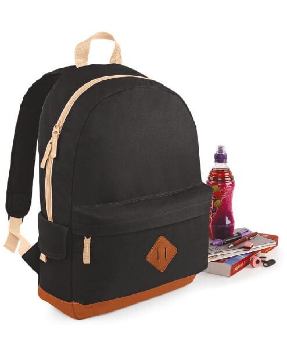 BAG BASE Rucksack Heritage Taschen personalisierbar