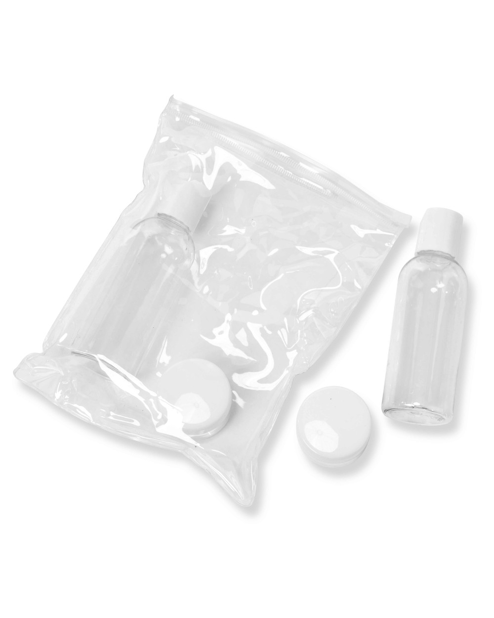 Accessoires personnalisable HOME & LIVING Kit de flacons de voyage