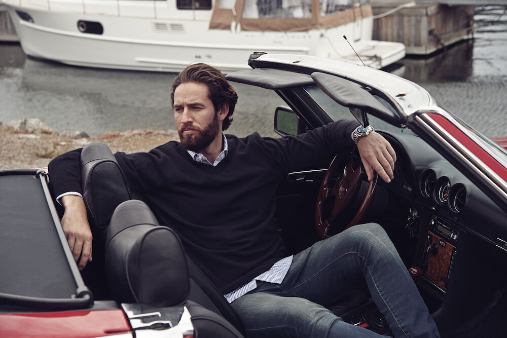 Truien JAMES-HARVEST Nottingmoon
Gebreide Sweater Heren voor bedrukking &amp; borduring