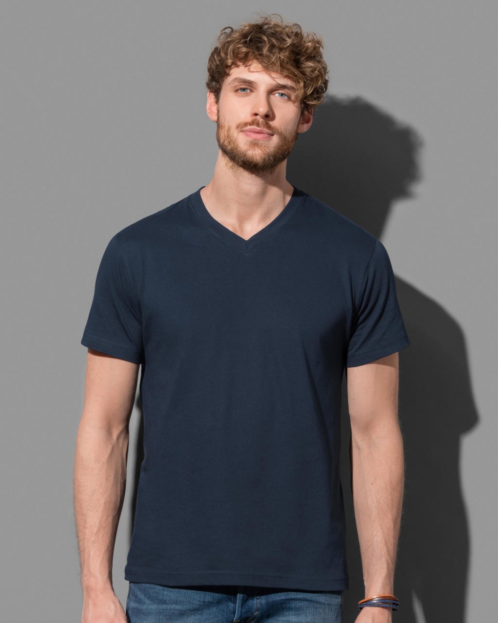 T-shirts STEDMAN CLASSIC-T V-NECK voor bedrukking &amp; borduring
